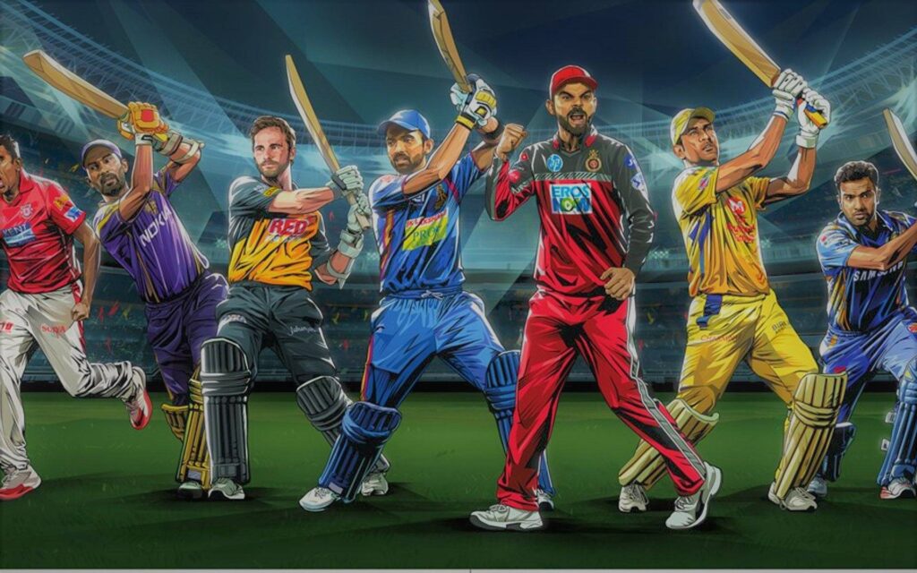 IPL, Captains of Team